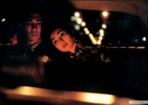 Fashionxfilm Wong Kar Wai In The Mood For Lovein The Mood For Love Shots In Taxi At The Beginning And The End Of Film Changes In Distance And Relations X