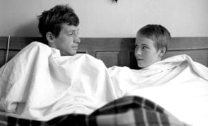 Raymond Cauchetier Jean Paul Belmondo On The Set Of A Bout De Souffle Directed By Jean Luc Godard