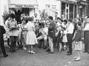 Raymond Cauchetier Jean Paul Belmondo On The Set Of A Bout De Souffle Directed By Jean Luc Godard